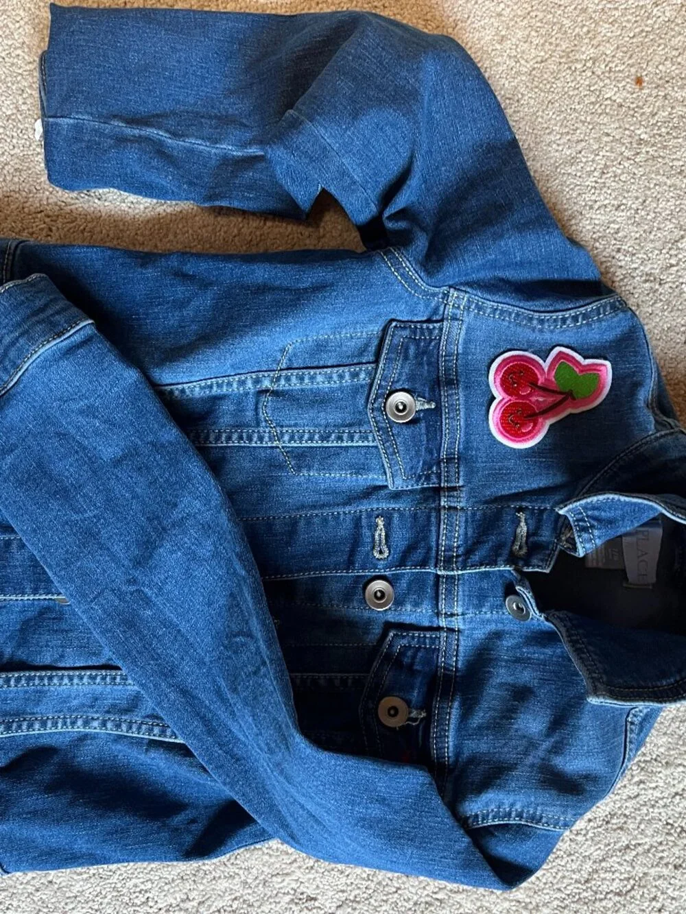 Girls Denim Jacket from Children's Place Size 7 8